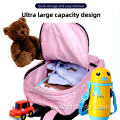 Pink PU children's backpack